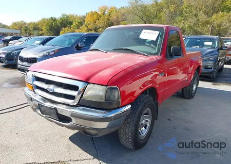 1998 Ford Ranger Splash/Xl/Xlt z USA, uszkodzony, nr VIN 1FTYR10C0WPA27014